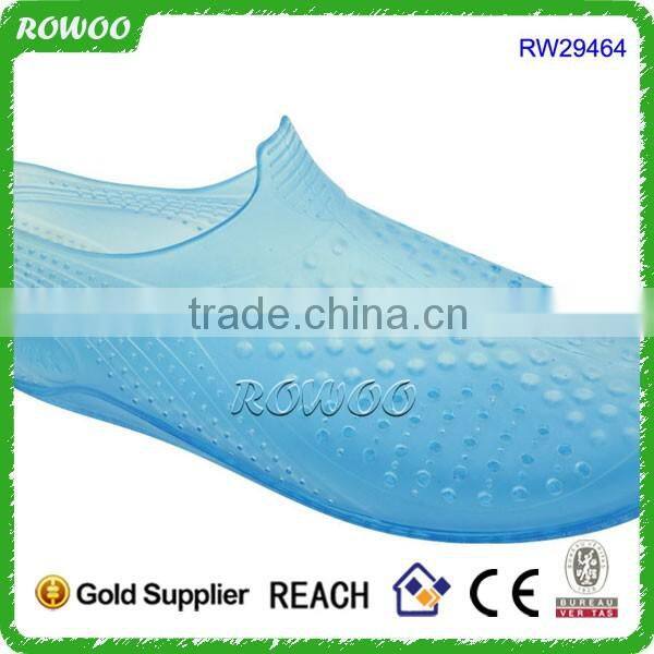 Water Proof Summer Transparent PVC Sandal Shoe