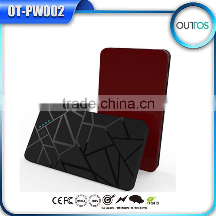 Promotional gift mobile accessories portable slim power bank battery case for samsung