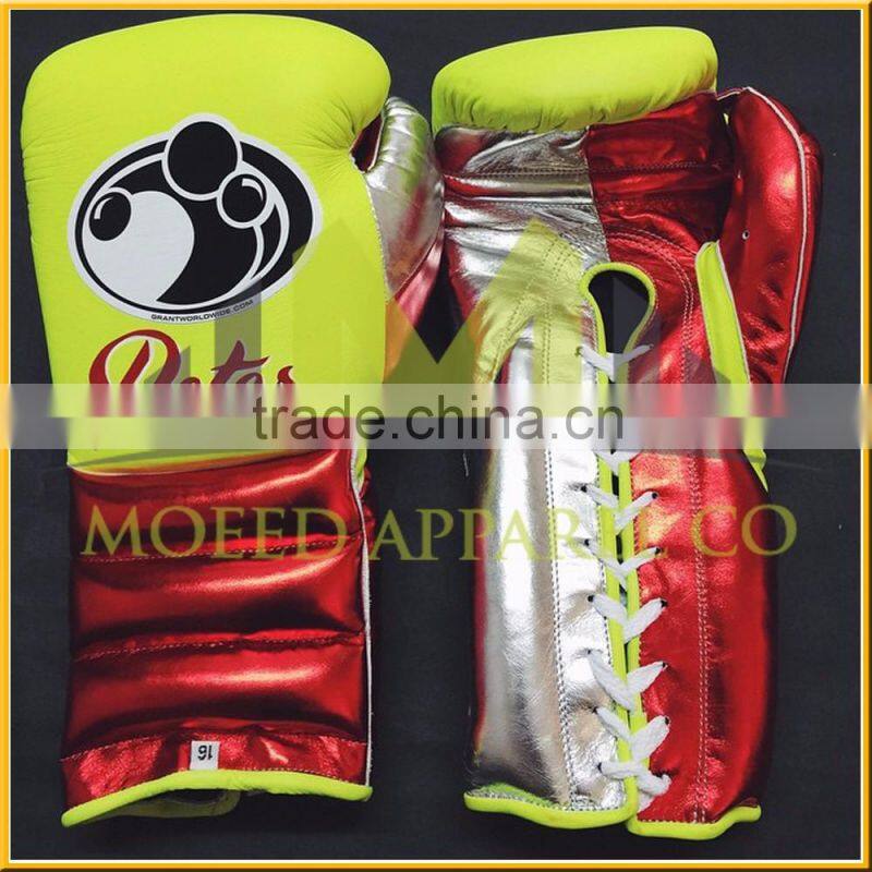 BGM-1124 professional leather boxing gloves manufacturers