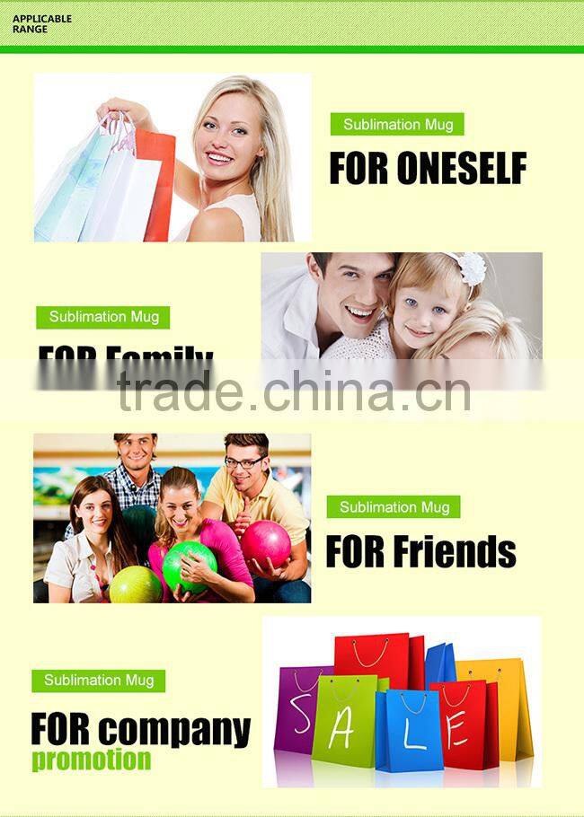 Sunmeta sublimation 11oz ceramic white mug ,blank heat transfer mugs