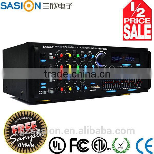 KB203U free sample amplifier 2U teaching amplifier