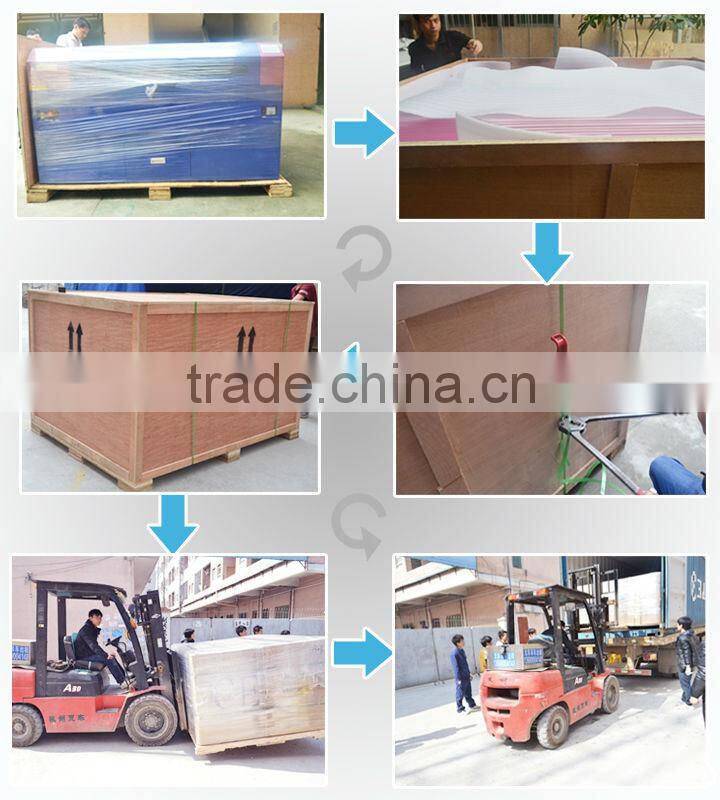 1300*900mm HQ-1390Z co2 laser acrylic cutting machine with dust cover