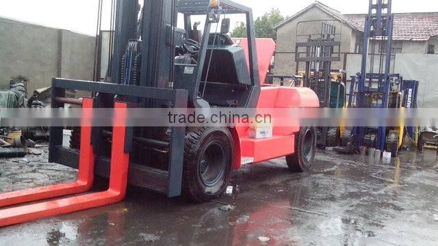 good used TOYOTA 15t 25t diesel forklift truck originally japan produced