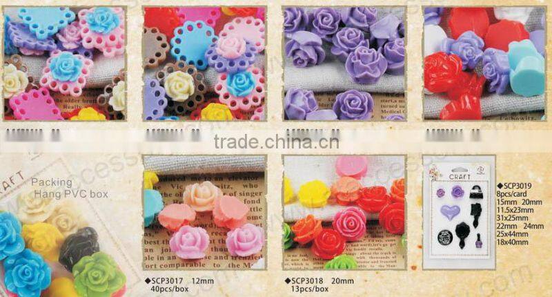 DIY small resin flowers resin flowers for jewelryresin flower beads