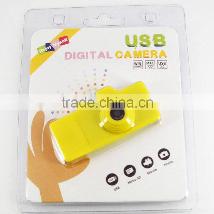 Kids gift mini digital camera with USB design DC-G15