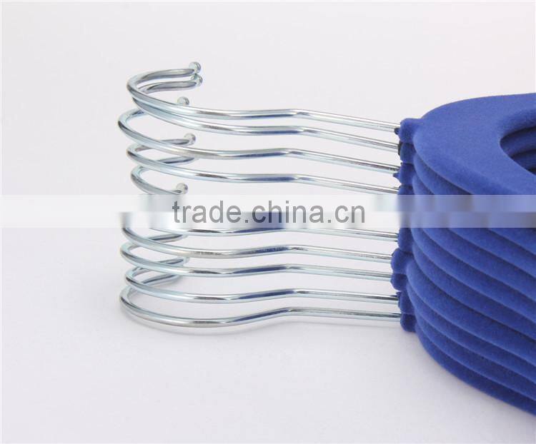 Standby Children Velvet Flocking Clothes Hanger Nonslip Hanger for Kids