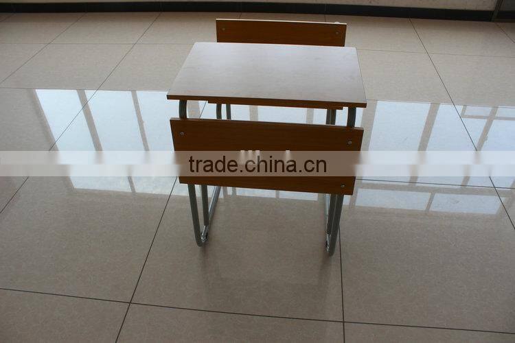 Cheap and high quality standard size of school desk chair made in china