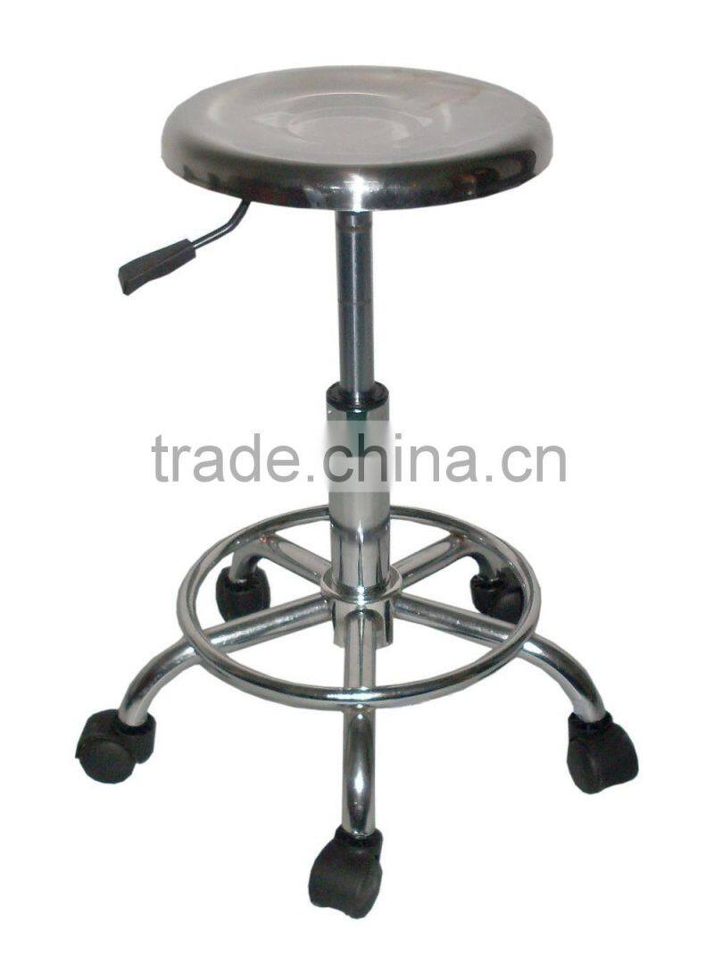Rust resistance stainless steel used lab chair, lab stool