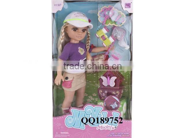 Baby Doll Toy 17 Inch Short Hair Toy doll Girl Gift Fashion Dolls