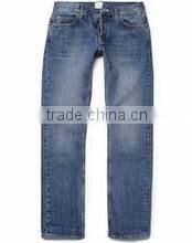 Wholesale 100% Cotton Indigo Fashion Biker Men's Denim Waistcoat