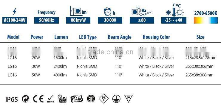 European series top-of-the-line Ispot ultra thin led flood light