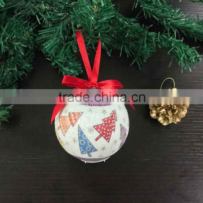 Hot Sale Excellent Quality Glitter Styrofoam Christmas