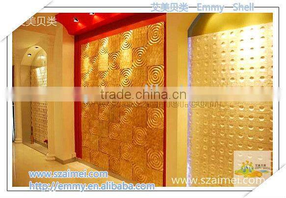 Capiz mother of pearl wall tile shell wall panel