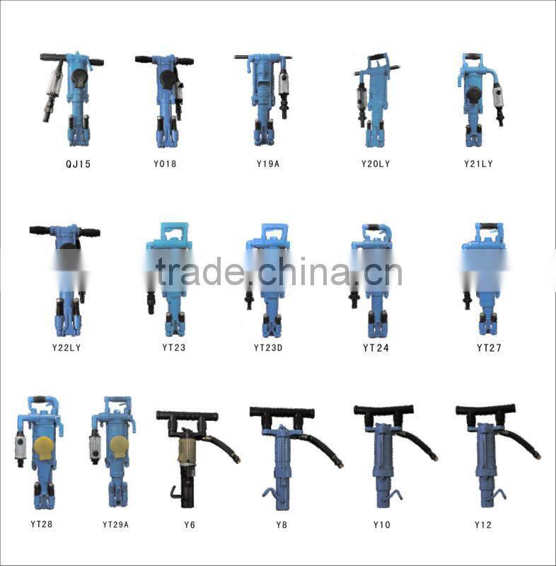YT24 Air leg Rock Drill