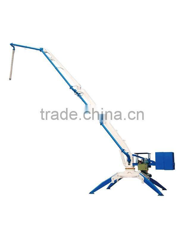 mobile concrete placing boom / spider concrete placing boom for sale