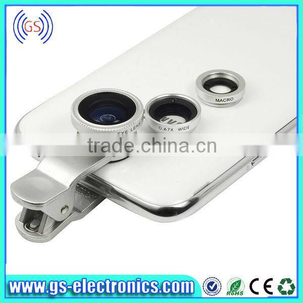 360 degree universal clip fisheye lens for samsung s4