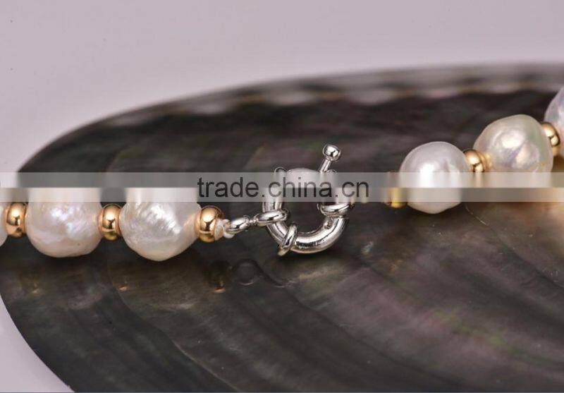 white edison large pearl 13mm delicate pearl necklace