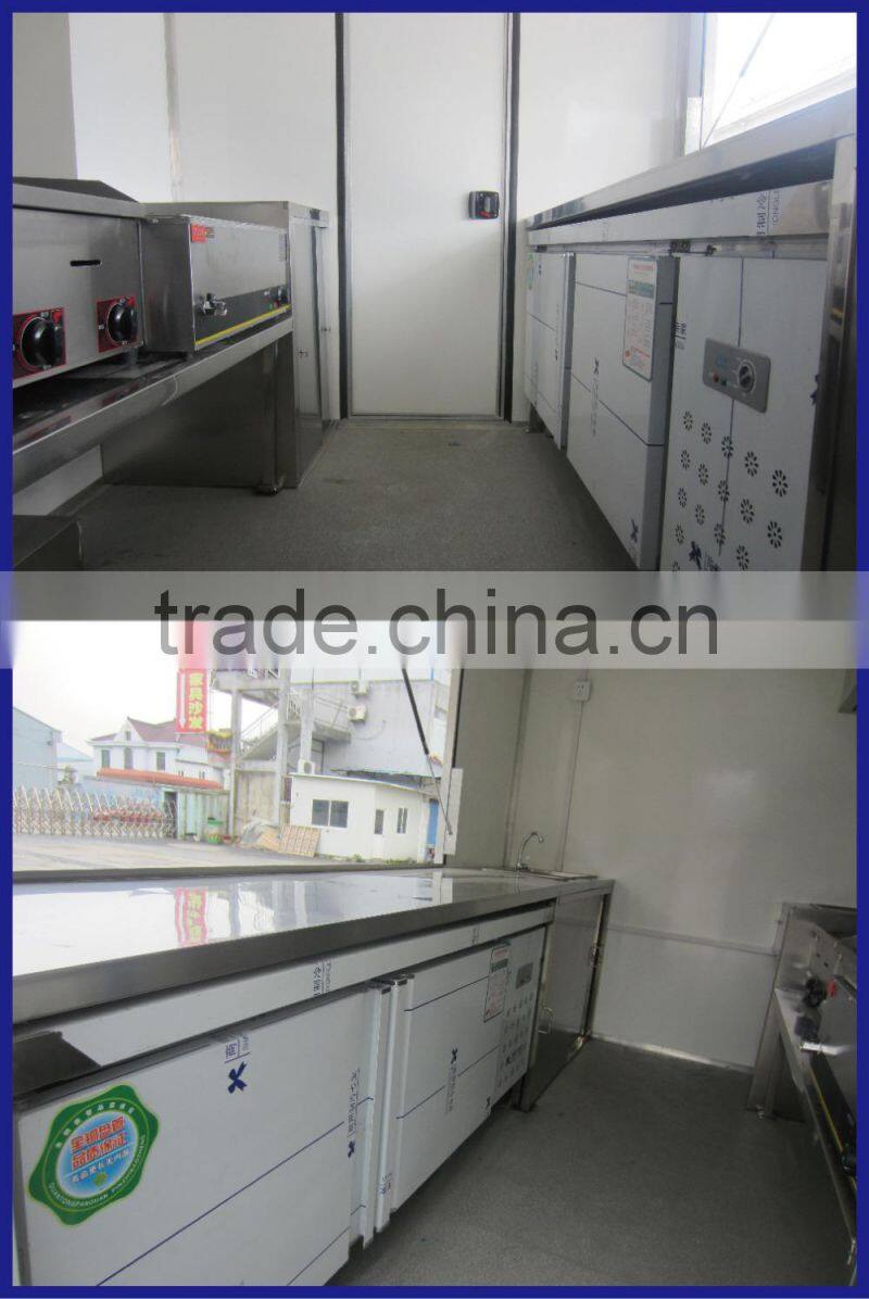 2015 HOT SALES BEST QUALITY outdoor food kiosk breakfast food kiosk mobile restaurant kiosk
