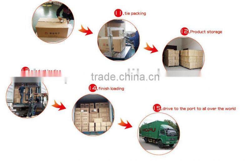 Popular single handle paper perforating machine for A4 from Hopu China