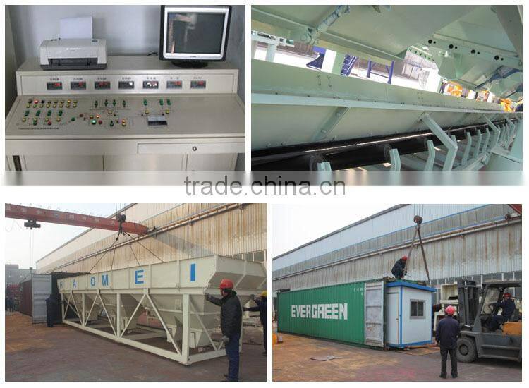 Widely Used Concrete Batching Machine HZS60