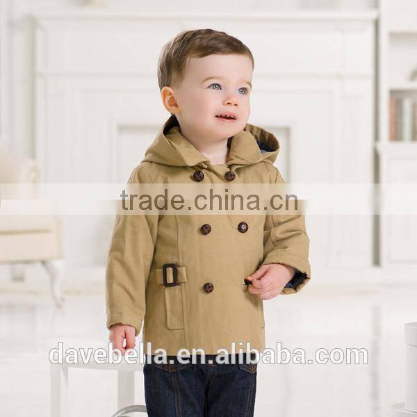 DB983 dave bella 2014 winter infant coat baby wadded jacket padded jacket outwear winter coat jacket boy winter coat