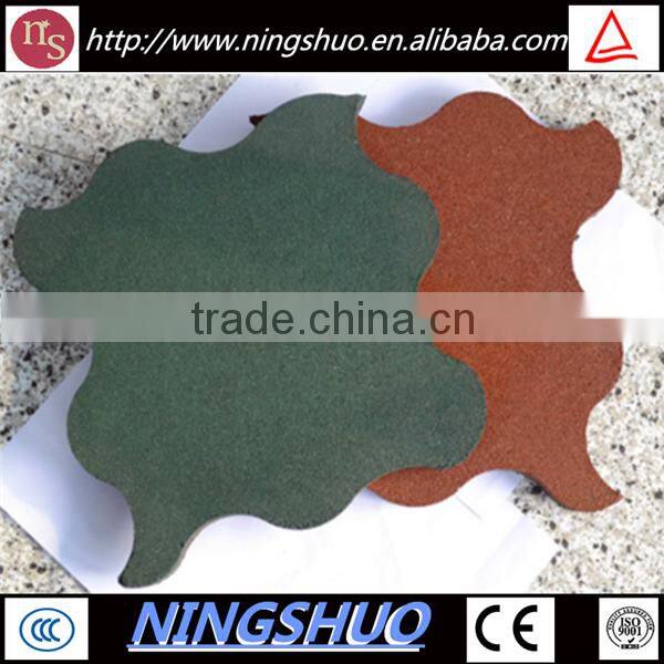 Trade assurance outdoor sports rubber floor tiles, rubber tiles paving