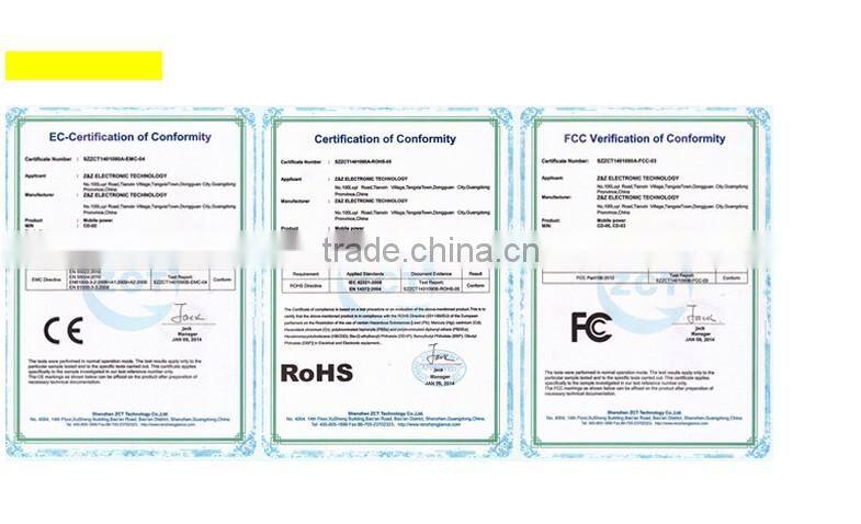 New Design Cell Phone Cases for iPhone 6 with Power Bank 1500mAh