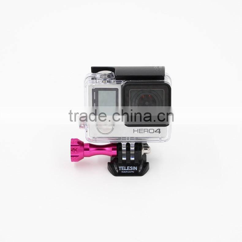 Aluminum CNC alloy Thumb Screw set for Go Pro cameras tripod adapter