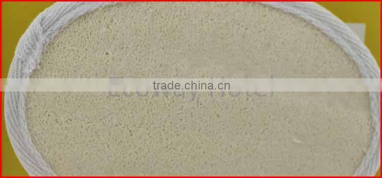 OEM 2015 Newest Oval Natural Disposable Hotel Bath Cute Loofah