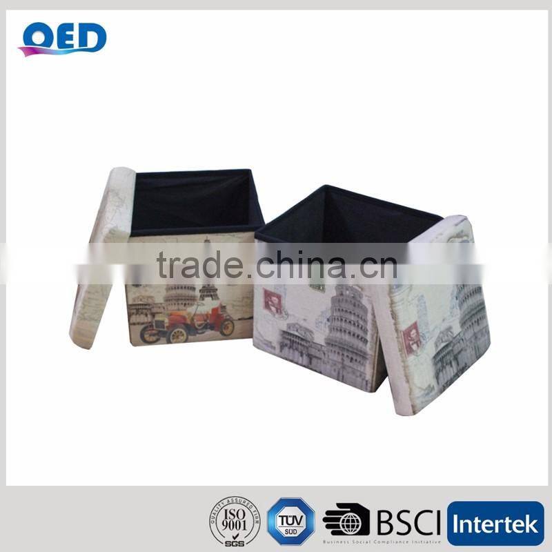 Elegant Large Oblong Fold Up Storage Boxes