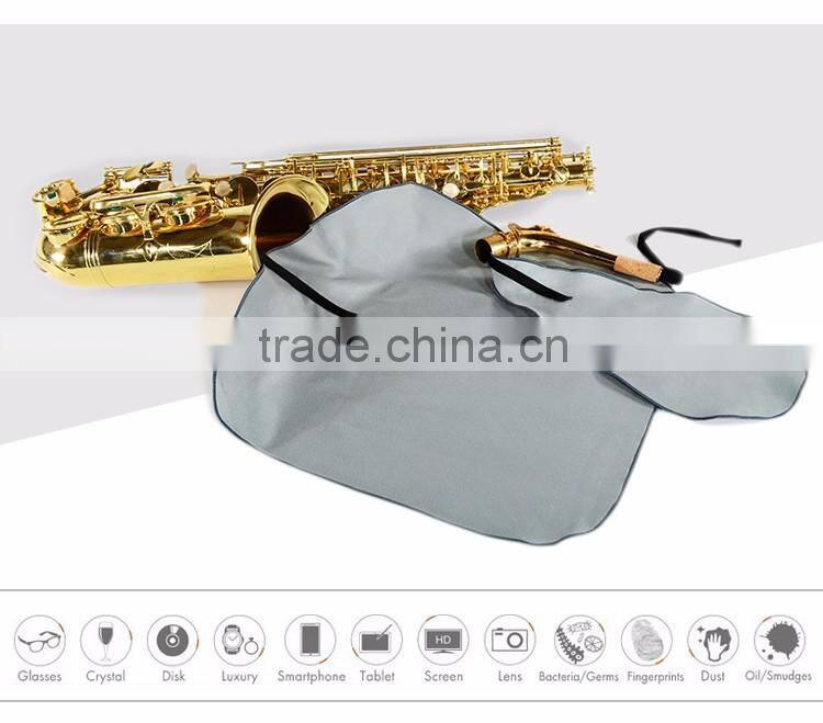 Logo Print Violin Microfiber Cleaning Cloth