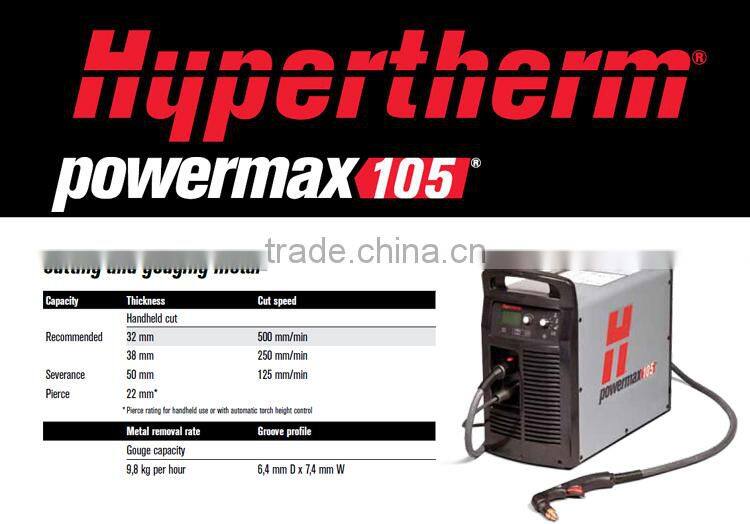 High Performance Metal Cutting Machine CNC Plasma Cutting Machine 1300x2500mm with PMX65 Plasma Generator To Cut Max. 25mm thick