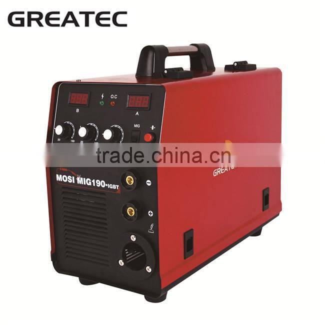 2016 MIG190 mig mag weld welding wire welder mig co2