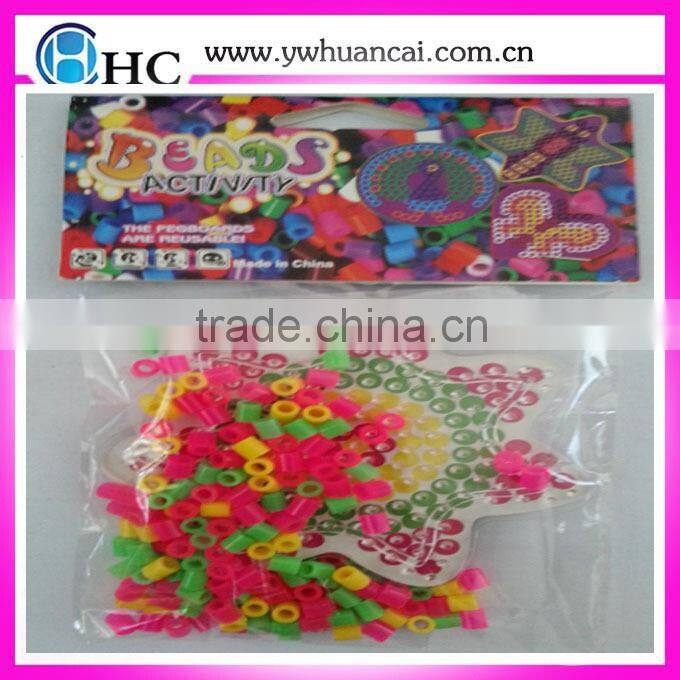Custom Plastic 5mm Fused Perler Beads Educational Mini Hama Beads Cheap DIY Fashion Boy Magic Hama Beads