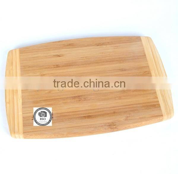 Bamboo wood pizza plate with handle