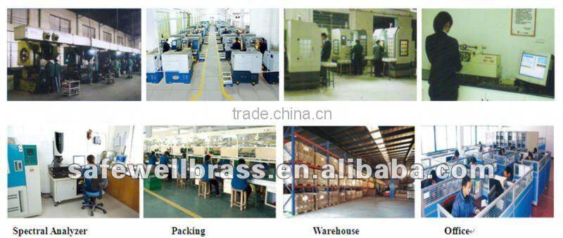 C.P. Full-flow Brass ball valve M.F.with Lever Handle