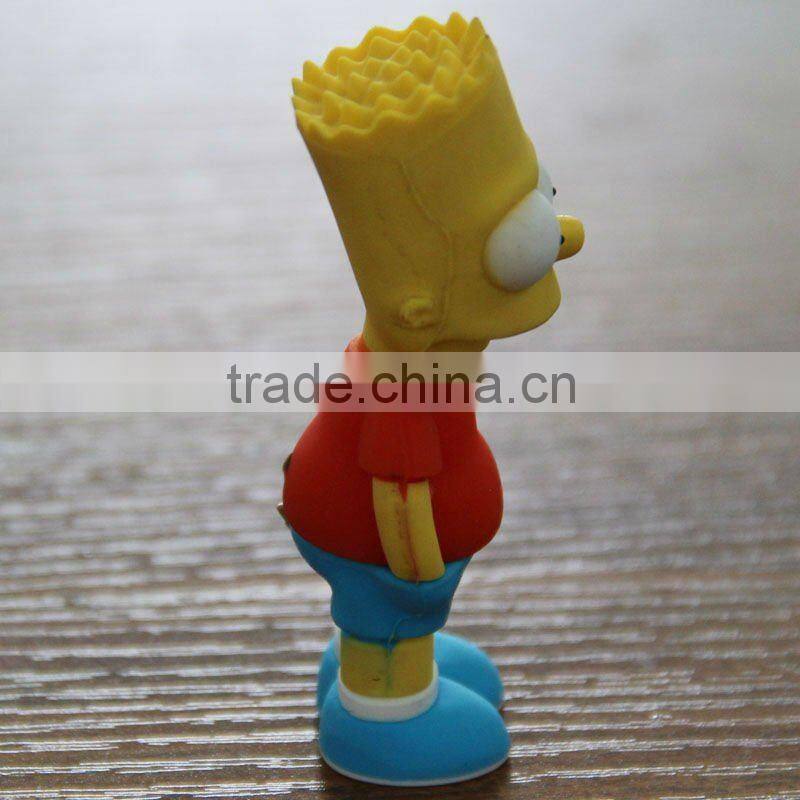 2013 the new style 3D fashion boy design silicone USB cover