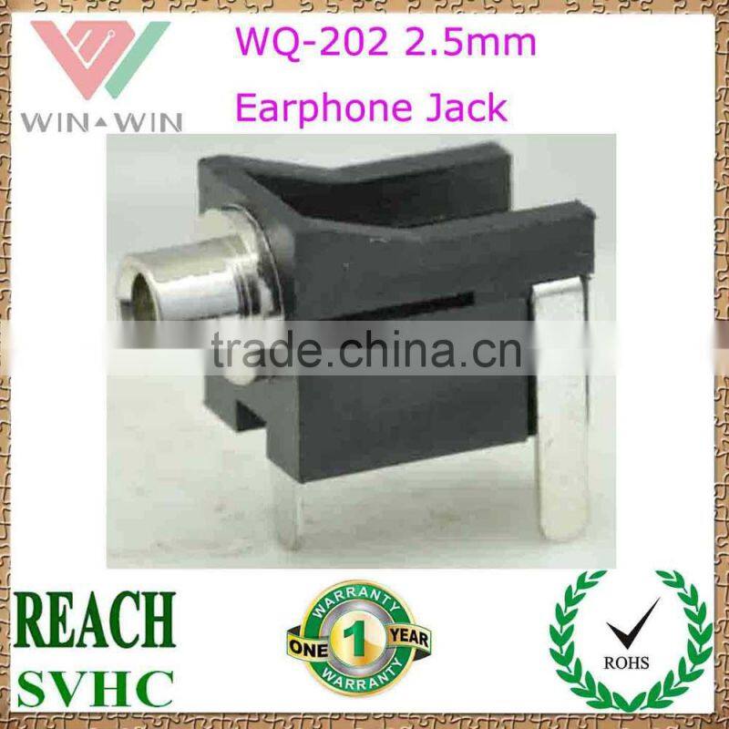 WQ-207 2.5mm DIP earphone jack