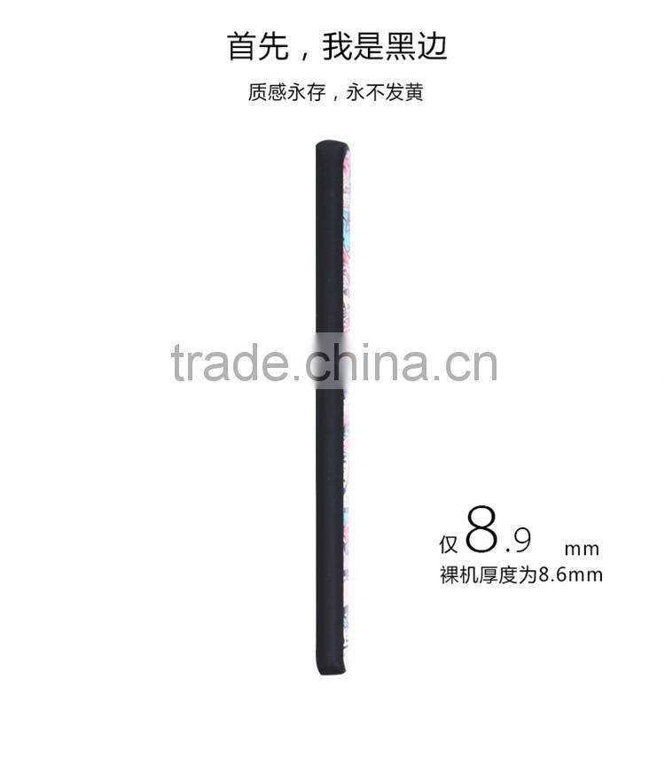 Colored drawing Flower Flag Catoon Soft TPU Silk Skin case for LG G5/LG V10