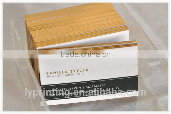 4 color business card customized 3D name card printing