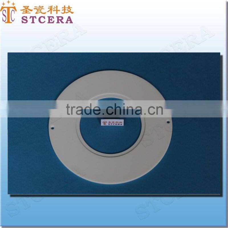 STCERA high quality 99.5% alumina custom insulating ceramics Al2O3 plates