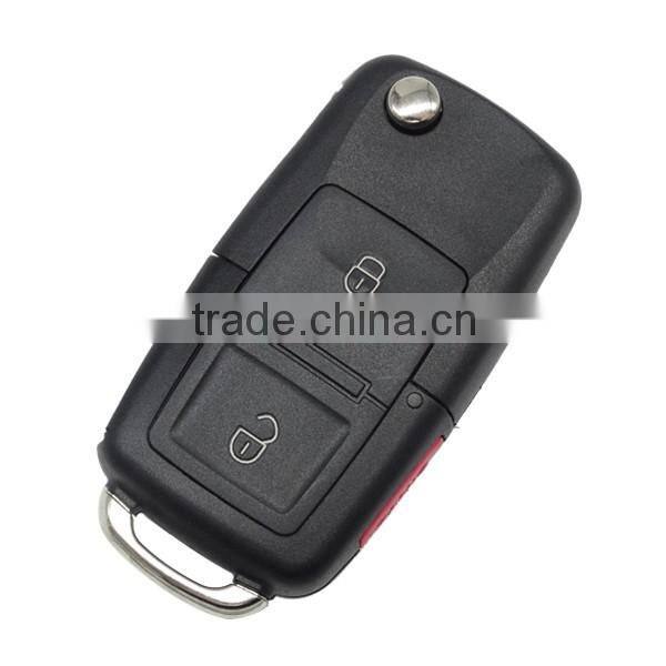 New arrival VW 2+1 button remote key for VW car key F1-315-B5
