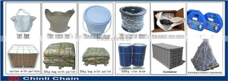 Safety chain hooks, USA standard chain, chain with clutch hook