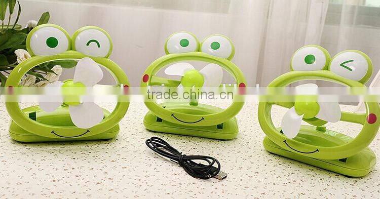 Green Portable Fashionable Super Mute Mini USB Desk Fan PC Cooler Cooling laptop