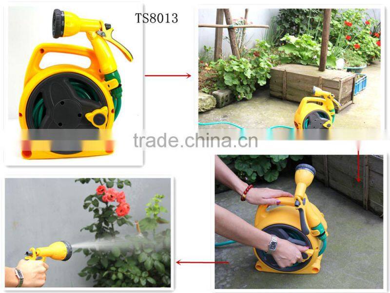 10M Rewind Flat Garden Hose Reel