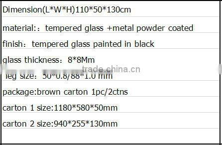 2016 new product modern glass tv stand