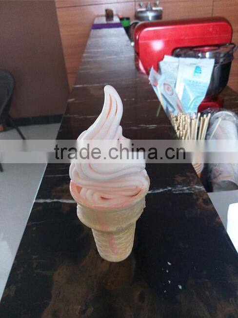 Stainless steel ice cream machine