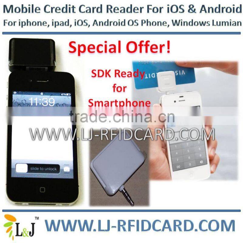 Mobile Credit card reader for iPhone