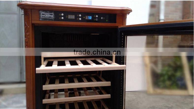 SHENTOP wood style wine refrigerator wall mounted wine cooler STH-K40