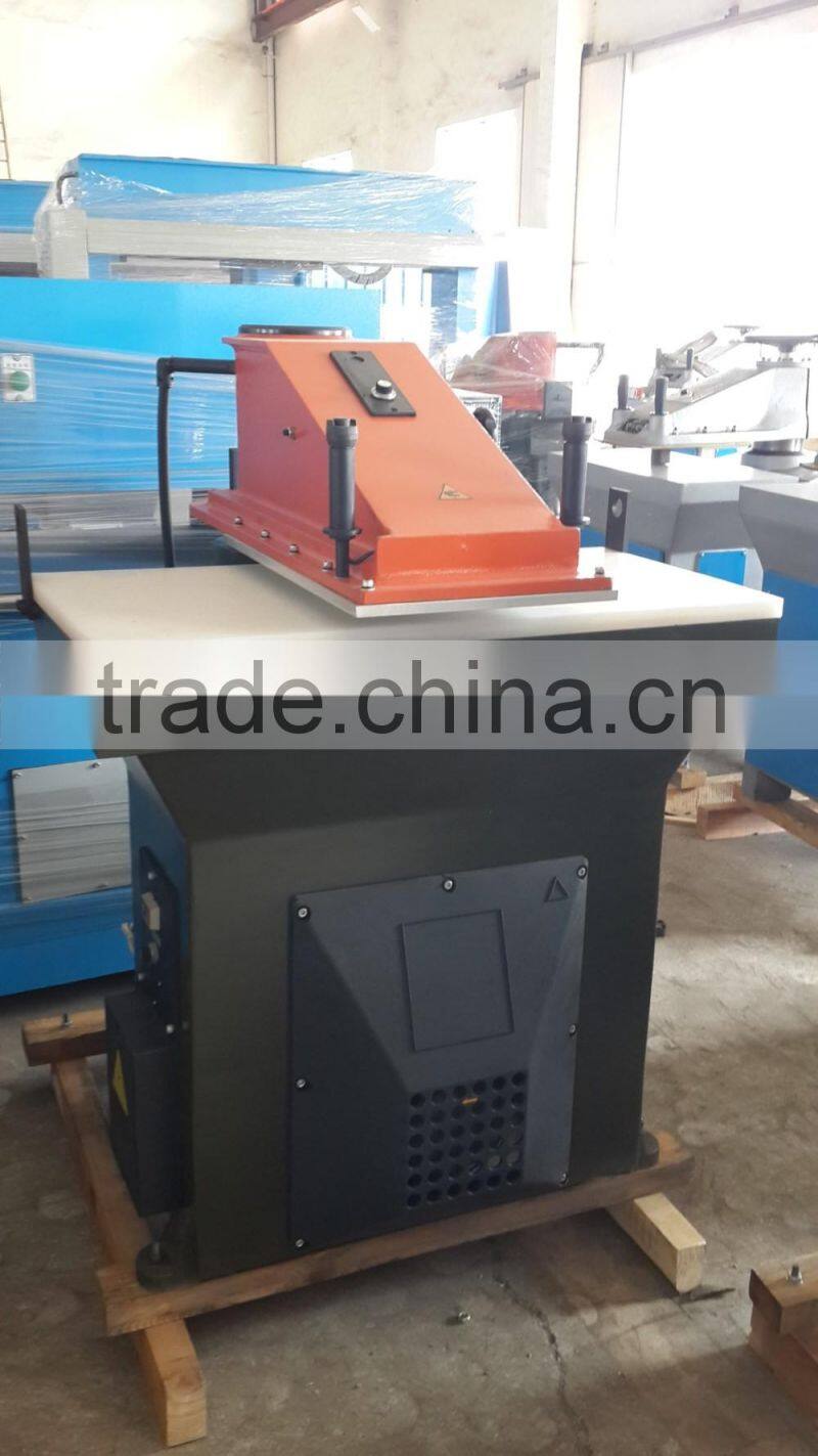 27T Hydraulic Swing Arm Cutting Machine/Cutting press/Clicking press(CE Standard,arm width:370mm)